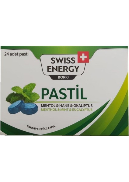 Pastil Mentol&nane&okaliptus 24 Adet