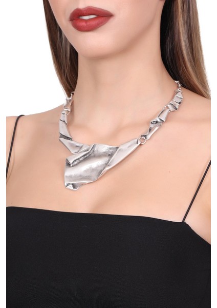 Kadın Antik Gümüş Kaplama Bohem Kolye fiyatları