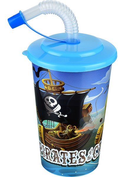 Tuffex Kapaklı Pipetli Bardak