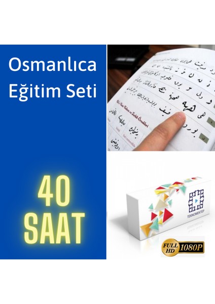 Osmanlı Türkçesi Görüntülü Eğitim Seti