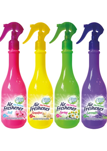 Air Neon 4'lü Oda Kokusu Seti Soft + Lavanta + Spring + Sensitive