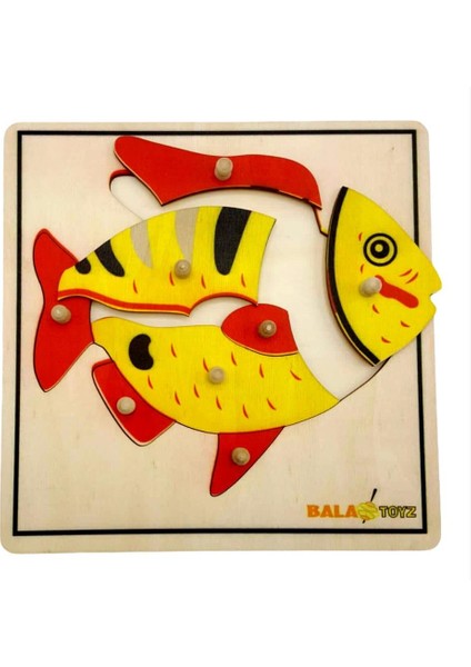 Montessori Balık Puzzle