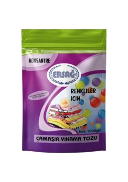 Renkli Çamaşır Yıkama Tozu 2X1000 ml
