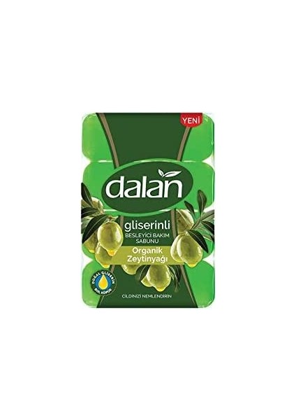 Zeytinyağlı Gliserinli Sabun 4'lü x 3