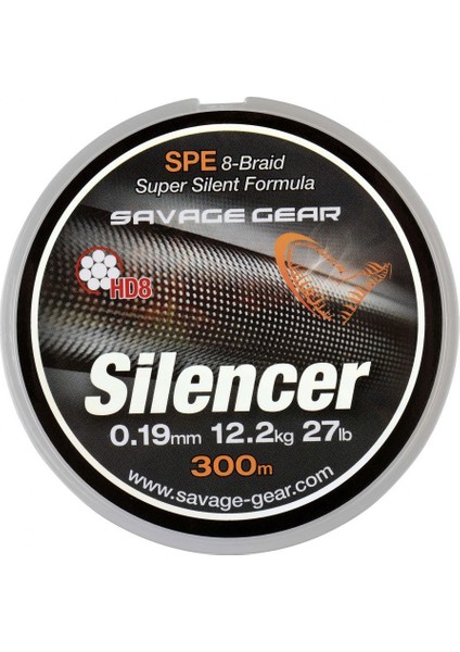 Savage gear HD8 Silencer Braid 300 mt Green Örgü İp 0,36 mm