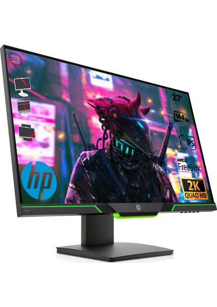 X27I 27" 144Hz 4ms (Hdmı+Display) Freesync 2K QHD IPS Oyuncu Monitör 8GC08AA