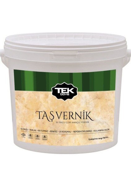 Su Bazlı Taş Vernik 15 lt