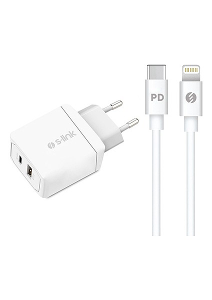IP-SW30 18W Type C To Lightning C94 Lisanslı Hızlı Şarj Cihazı