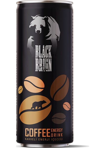 BLACK BRUİN ENERJİ İÇECEĞİ KAHVELİ 250 ML KUTU