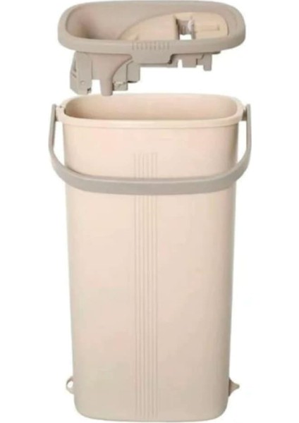 Spin Mop Tablet Mop Krem 5 L + Yedek Mop Bez 4