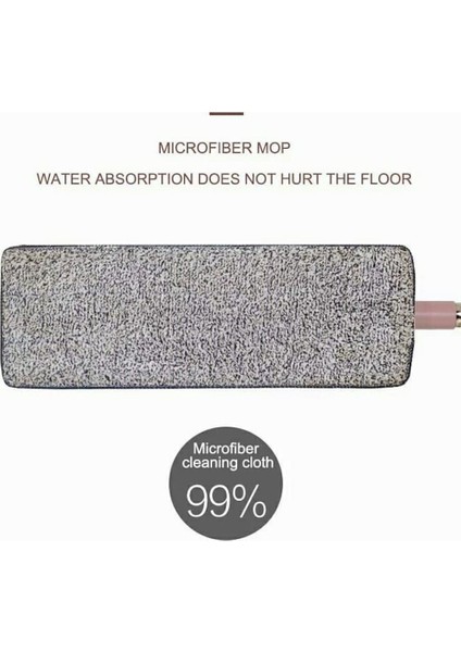 Mop Tablet Mop Krem 5 L + Yedek Mop Bez 4