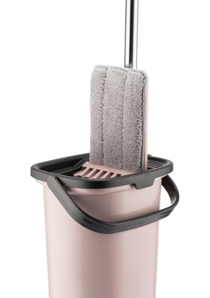 Tablet Magic Flat Mop Yer Duvar Silme Microfiber Paspas + 2 Bez