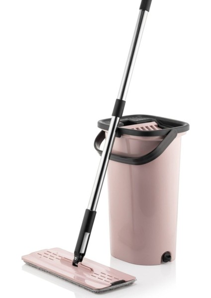 Tablet Magic Flat Mop Yer Duvar Silme Microfiber Paspas + 3 Yedek Bed