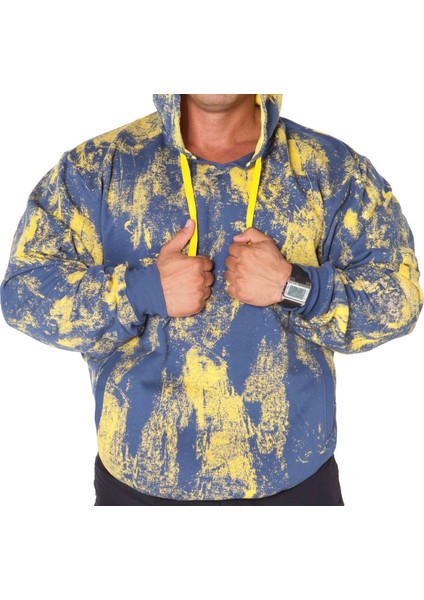 Erkek Kapşonlu Mevsimlik Sweatshirt, Spor Kesim fiyatları