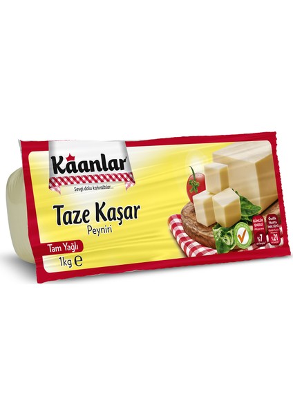 Tam Yağlı Kaşar 1 kg