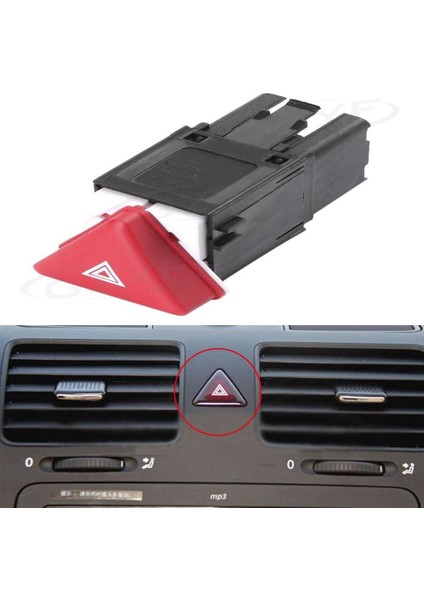 Volkswagen Jetta - Golf 5 Dörtlü Flaşör Anahtarı 2006--2011 fiyatları