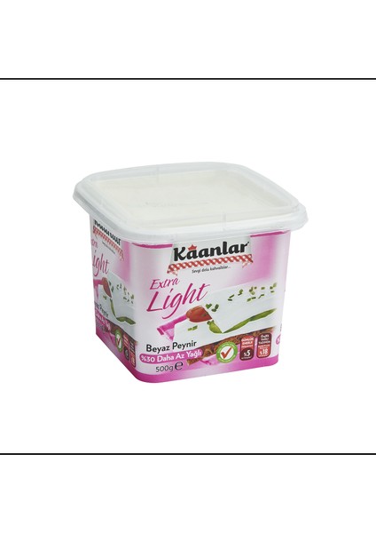 Lıght Beyaz Peynır 500 gr