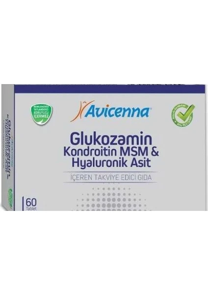 Glucosamine Kondoitin Msm Hyaluronik Asit 60 Tablet