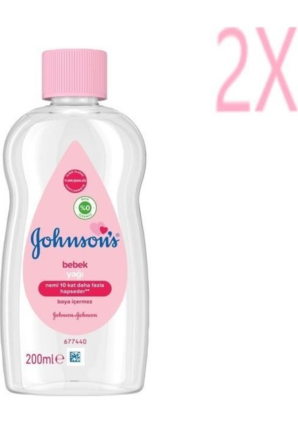 Johnson's Baby Nemlendirici Bebek Yağı 200 ml