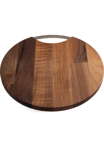 Wood Mood Yuvarlak Kesme ve Sunum Tahtası