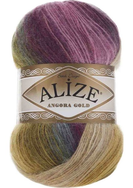 Angora Gold Batik El Örgü Ipi 4341