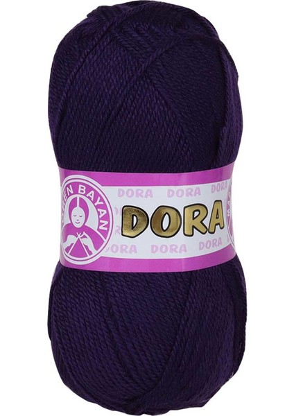 Dora El Örgü İpi Koyu Mor 060
