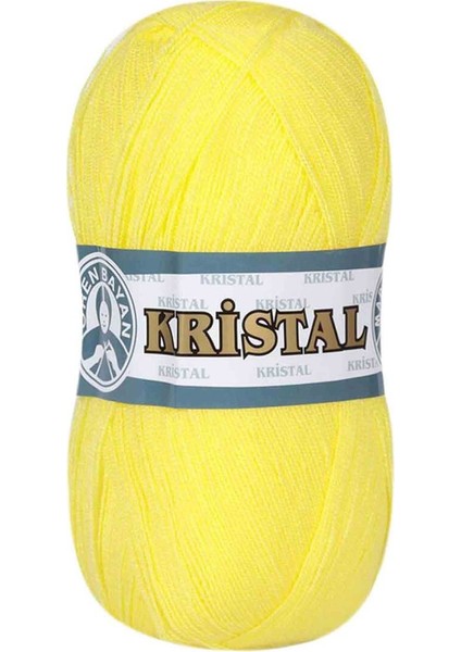 Kristal El Örgü İpi Sarı 028