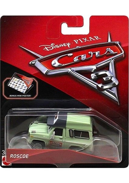 Cars 3 Tekli Karakter Araçlar DXV29 DXV62 Roscoe fiyatları