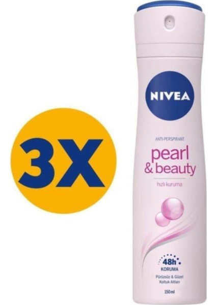Double Effect Deodorant 3x150 ml