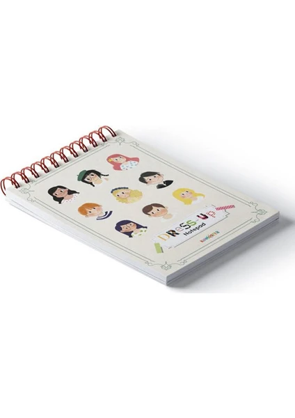 Dress-Up Notepad Kes-Tasarla Defter