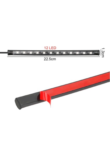 Ford Mustang 1964-1972 Ayak Altı Led 12 Ledli Çok Fonksiyonlu
