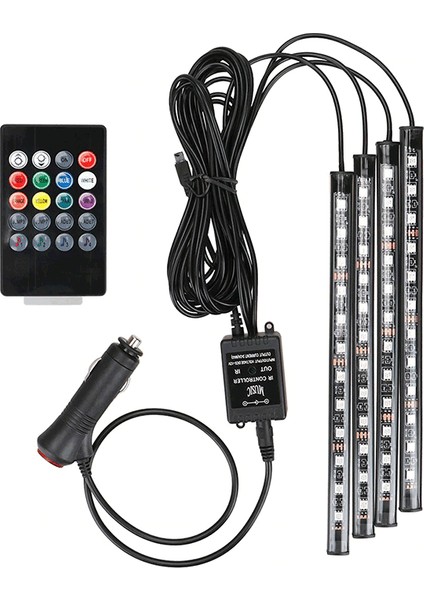 Ford Mustang 1964-1972 Ayak Altı Led 12 Ledli Çok Fonksiyonlu