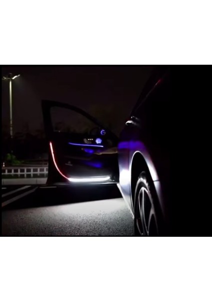 Volvo Xc90 7 Koltuk 2014 Ve Sonrası Kapı Altı Kayan Led Kayar Led 120Cm Çok Fonksiyonlu