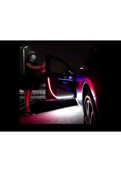 Volvo Xc90 7 Koltuk 2014 Ve Sonrası Kapı Altı Kayan Led Kayar Led 120Cm Çok Fonksiyonlu