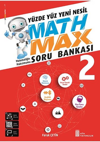 Ata Yayıncılık Math Max 2. Sınıf Yeni Nesil Soru Bankası