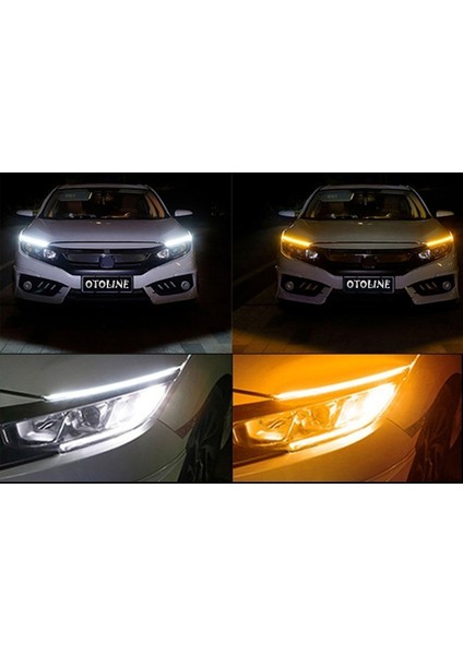 Alfa Romeo 147 Far Üstü Çok Fonksiyonlu LED