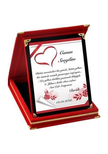 Kişiye Özel Plaket