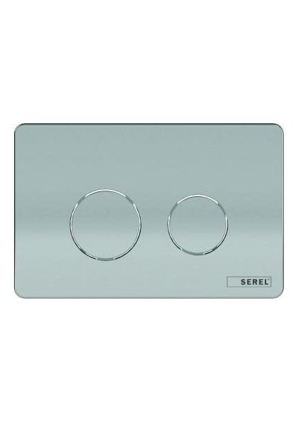 Gömme Rezervuar Paneli P57 Mat Krom Metal Kaplama P570110