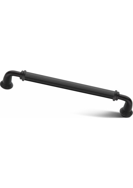 Interio Melis Mat Siyah Lüks Mobilya Dolap Çekmece Kulp 320MM