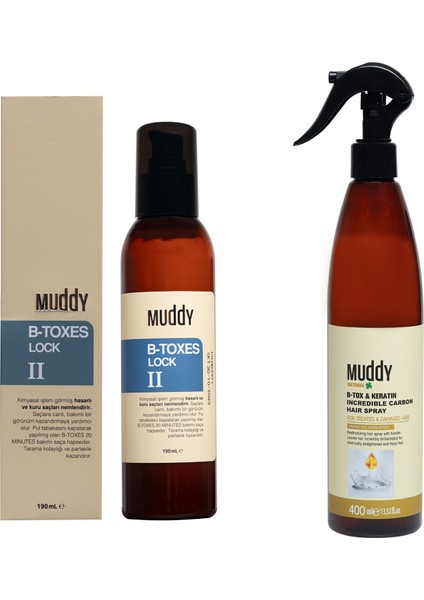 B-Toxes Lock Iı + B-Tox & Keratin Acil Onarıcı Sprey Set