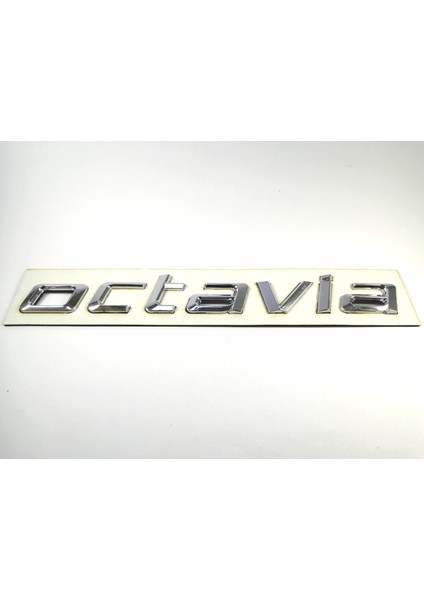 Skoda Octavia Uyumlu Bagaj Yazısı (182mm-19mm)