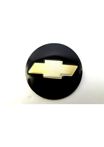 Chevrolet Uyumlu Jant Göbek Arması Yapıştırma 4' lü Takım 55 mm