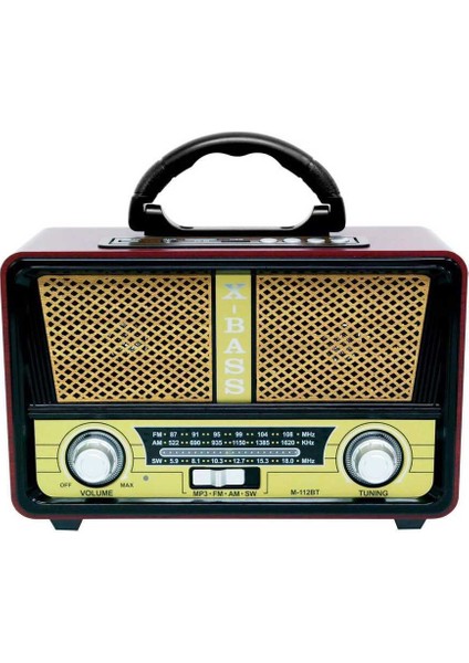 ​M-112BT Bluetooth Hoparlörlü Radyo