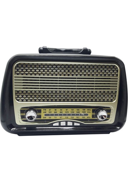MD-1902BT Bluetooth Hoparlörlü Nostaljik Radyo