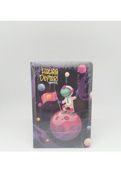 Astronot Hatıra Defteri 120 Yaprak Çizgili 14 x 20 cm