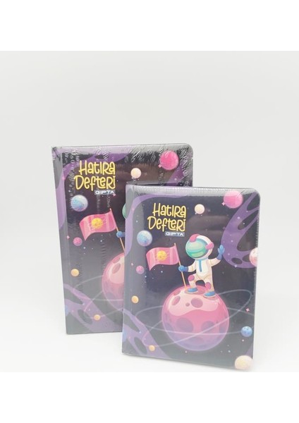 Astronot Hatıra Defteri 120 Yaprak Çizgili 14 x 20 cm modelleri