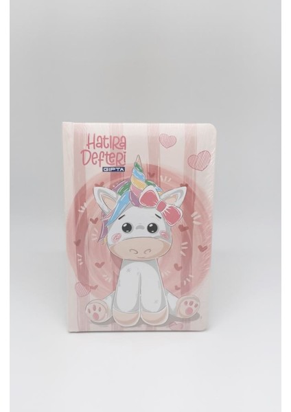 Unicorn Hatıra Defteri 80 Yaprak Çizgili 12 x 17 cm
