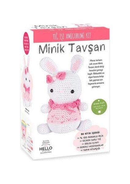 Amigurumi Kiti Minik Tavşan SCF06