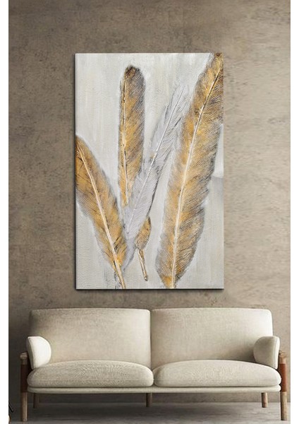Gold In Fur Kanvas Tablo