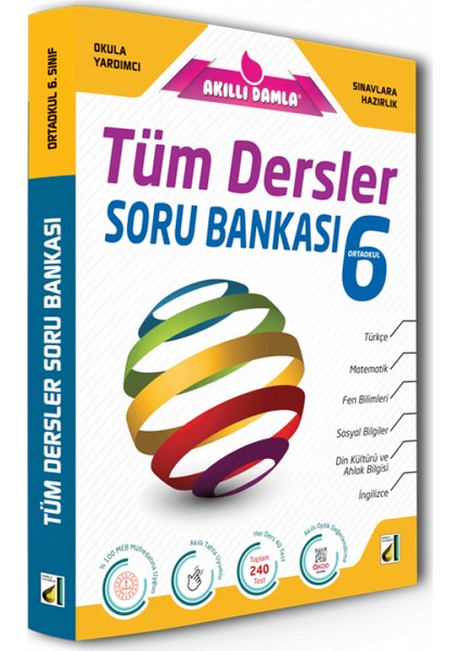 6. Sınıf Tüm Dersler Soru Bankası